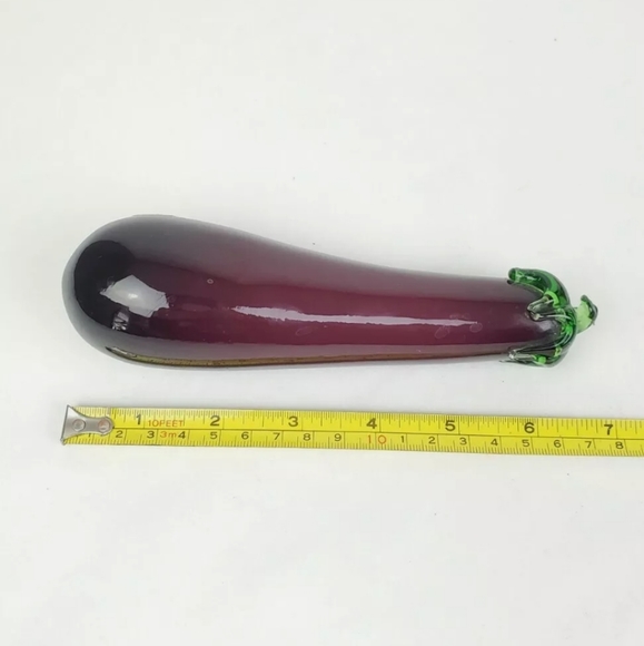 MCM blown glass realistic fruit veggie set - Picture 11 of 12